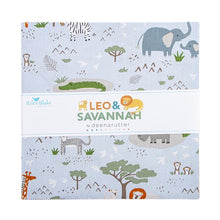 Load image into Gallery viewer, Leo and Savannah Safari 5" Charm Pack Stacker by Deena Rutter for Riley Blake Designs