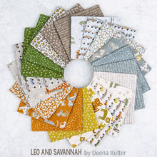 Load image into Gallery viewer, Leo and Savannah Safari Fat Quarter Bundle by Deena Rutter for Riley Blake Designs