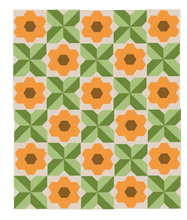 Load image into Gallery viewer, Lullaby Garden Modern Quilt Kit Modern Charm Stitchery Baby and Throw Options-Latte