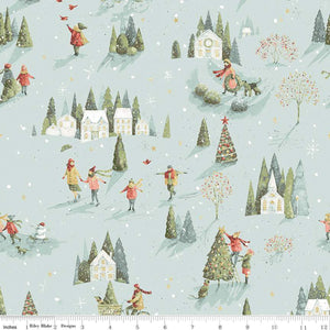 Magical Winterland Fat Quarter Bundle by Lisa Audit for Riley Blake Designs