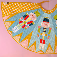 Load image into Gallery viewer, PREORDER Merry March Nutcracker Tree Skirt Kit - Designed by The Weekend Quilter