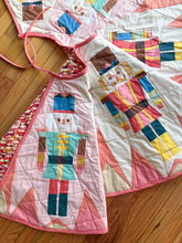 Load image into Gallery viewer, PREORDER Merry March Nutcracker Tree Skirt Kit - Designed by The Weekend Quilter