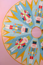 Load image into Gallery viewer, PREORDER Merry March Nutcracker Tree Skirt Kit - Designed by The Weekend Quilter