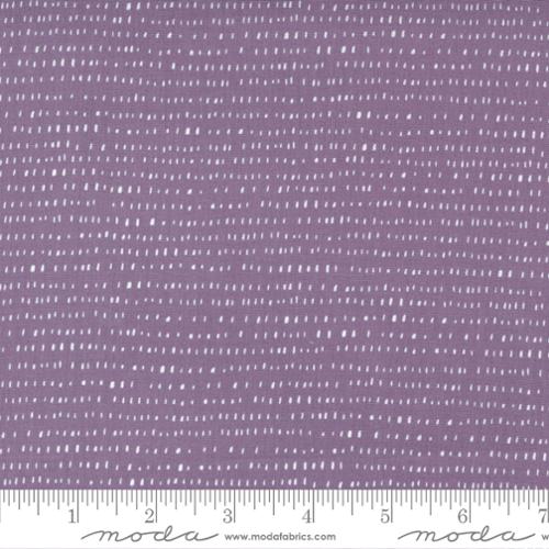 Marigold Purple Seed Stripe Fabric by Aneela Hoey for Moda Fabrics