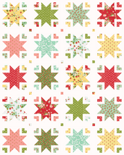 Load image into Gallery viewer, Heirloom Sky Bloomsberry Quilt Kit Pattern By Modern Charm Stitchery 3 Size Options