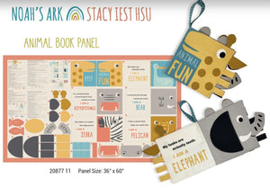 Noah's Ark Fabric Book Panel by Stacy Iest Hsu for Moda Fabrics