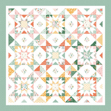 Load image into Gallery viewer, Nesting Stars Throw Quilt Kit