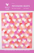 Load image into Gallery viewer, Patchwork Hearts Throw Quilt Kit