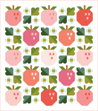 Pineberry White Quilt Kit - Pattern by Pen and Paper Patterns