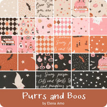 Load image into Gallery viewer, Purrs and Boos Fat Quarter Bundle by Elena Amo for Moda Fabrics