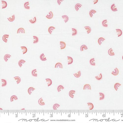 Renew Pink Rainbow Fabric by Sweetwater for Moda