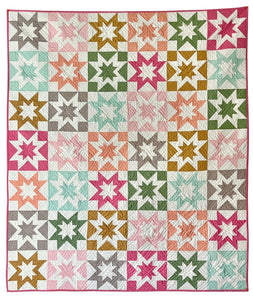 Shimmer Sky Bright Quilt Kit Small and Large Throw Options