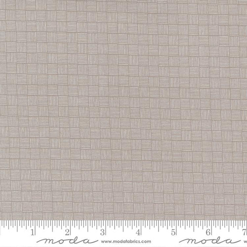 Simply Delightful Stone Waffle Fabric by Sherri and Chelsi for Moda