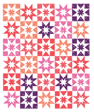 Load image into Gallery viewer, Shimmer Sky Sincerely Yours Quilt Kit Small and Large Throw Options
