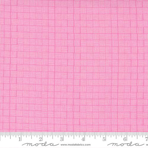 Sincerely Yours Petunia Pink Geometric Fabric by Sherri and Chelsi for Moda Fabrics