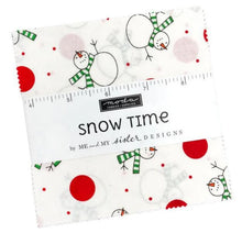 Load image into Gallery viewer, Snow Time 5" Charm Pack by Me and My Sister Designs for Moda Fabrics