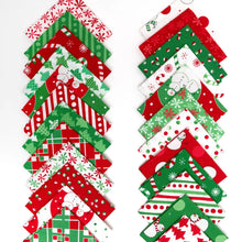 Load image into Gallery viewer, Snow Time 5" Charm Pack by Me and My Sister Designs for Moda Fabrics