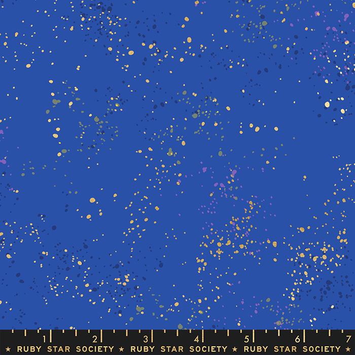 Speckled Blue Fabric by Ruby Star Society for Moda