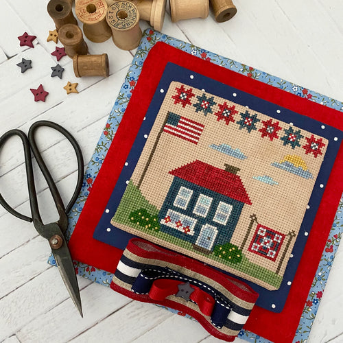 Summer House Cross Stitch Pattern by Lindsey Weight of Primrose Cottage Stitches