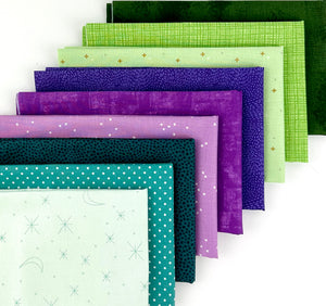 Swizzle Cool Fat Quarter Throw Size Quilt Kit by Sewcial Stitch