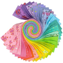 Load image into Gallery viewer, True Colors Jelly Roll 2.5" Fabric Strips by Tula Pink for Free Spirit Fabrics