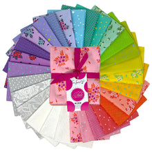 Load image into Gallery viewer, Tula Pink True Colors Rainbow Fat Quarter Bundle Free Spirit Fabrics