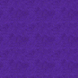 Waved Forest Grape Purple Blender Fabric by Paintbrush Studios