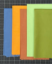 Load image into Gallery viewer, Lullaby Garden Modern Quilt Kit Modern Charm Stitchery Baby and Throw Options-Denim