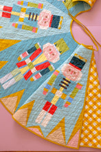 Load image into Gallery viewer, PREORDER Merry March Nutcracker Tree Skirt Kit - Designed by The Weekend Quilter