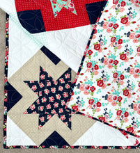 Load image into Gallery viewer, Bonnie and Camille North Star Finished Quilt 53.5&quot; x 71.5&quot;