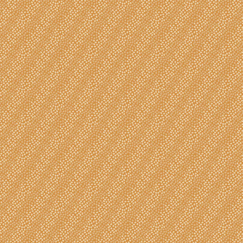 Sea Botanica Mustard Dot Fabric by Sarah Gordon for FIGO Fabrics