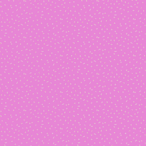 Forage Pink Ditsy Floral Fabric by Sarah Gordon for FIGO Fabrics