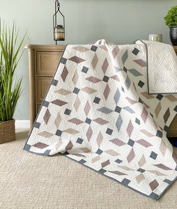 Propeller Quilt Kit by Mandi Persell of Sewcial Stitch 5 size options