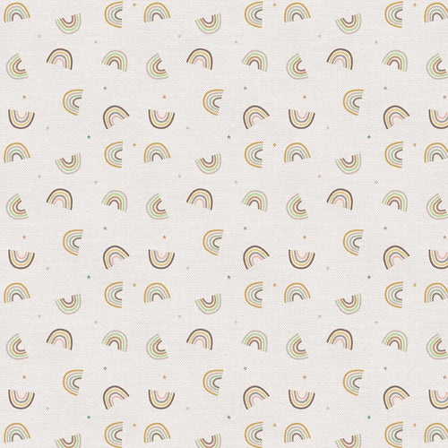 Jungle Baby Low Volume Rainbow Fabric by Lisa Whitebutton for Paintbrush Studios