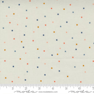 Meander Cloud Tiny Square Dot Fabric by Aneela Hoey for Moda Fabrics