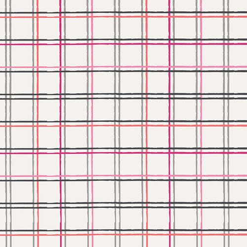 Playing Pop Plaid Fabric by AGF Studios for Art Gallery Fabrics