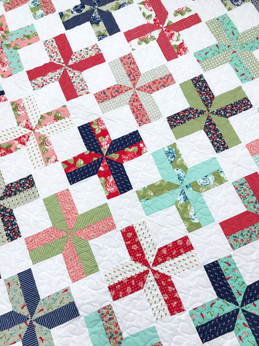 Tilt A Whirl Quilt Pattern by Lindsey Weight for Primrose Cottage Quilts