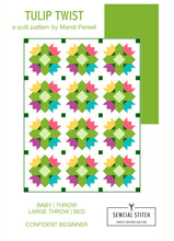 Load image into Gallery viewer, Tulip Twist Quilt Pattern by Mandi Persell of Sewcial Stitch-PDF PATTERN