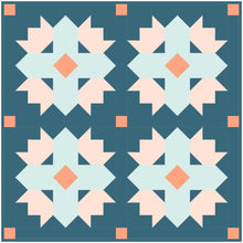 Load image into Gallery viewer, Tulip Twist Modern Quilt Kit by Sewcial Stitch 4 size options