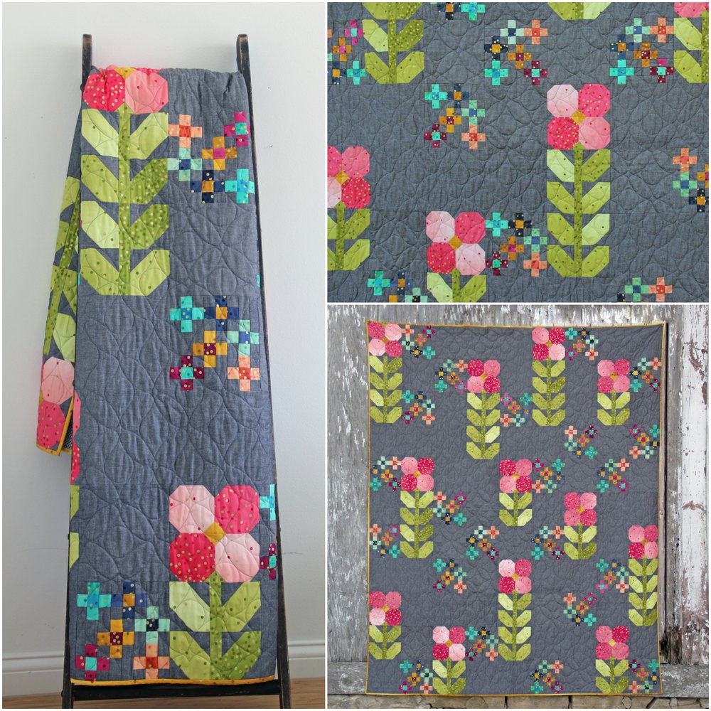 Walk In The Park Ombre Quilt Pattern by Vanessa Christenson of V and Co