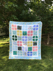 Window Pane Quilt Pattern by Lindsey Weight for Primrose Cottage Quilts