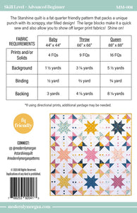 Starshine Quilt Pattern by Modernly Morgan